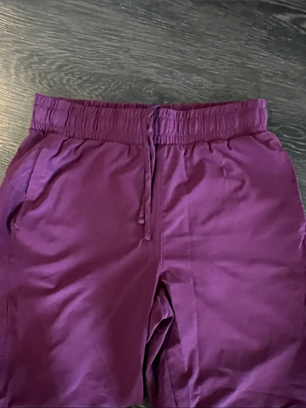 Zella Deep Plum Elastic Waist Active Pants - Picture 3 of 3